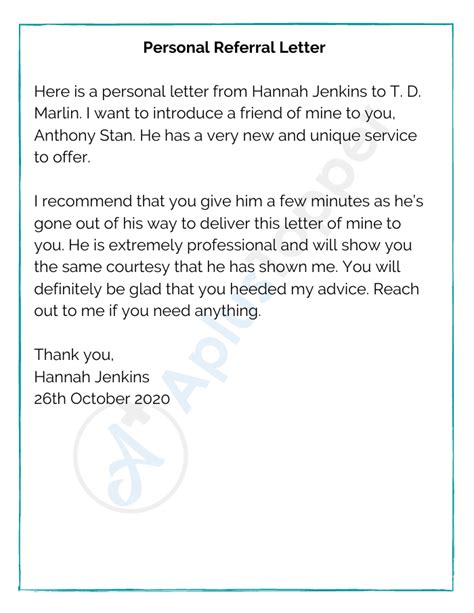 How to Write an Effective Letter of Referral (With Template