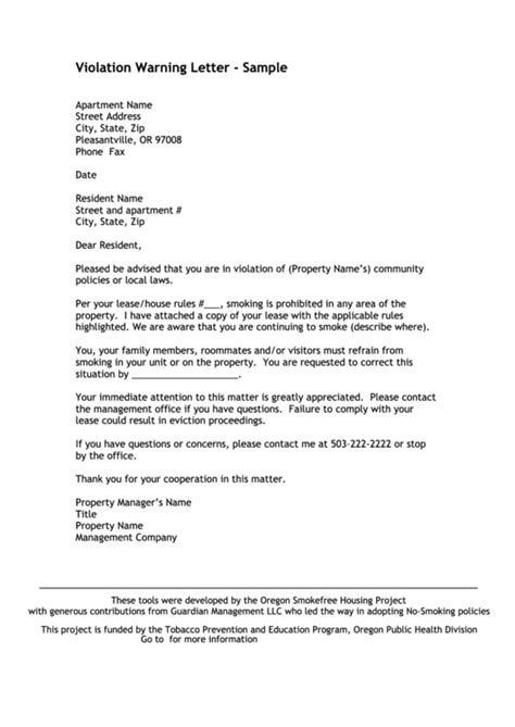 How to Write an HOA Violation Letter