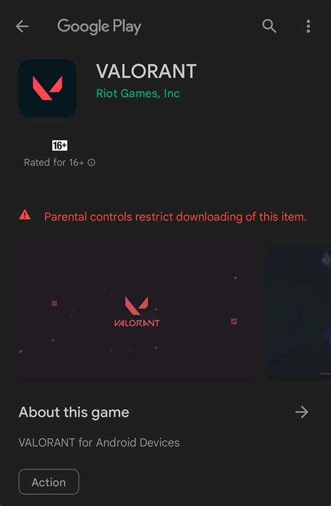 How to access Valorant Mobile page on Google Play Store 