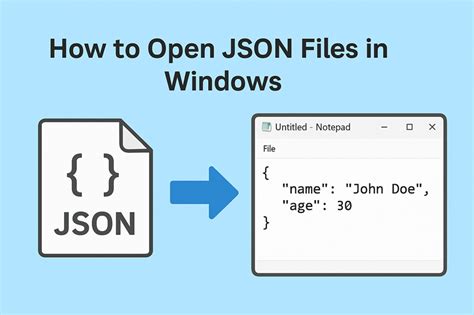 How to access json files.  Learn how to open JSON files using text edito...