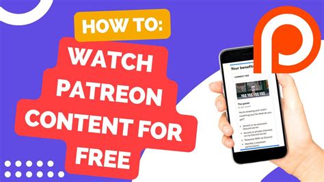 How to access patreon content for free. .  ...