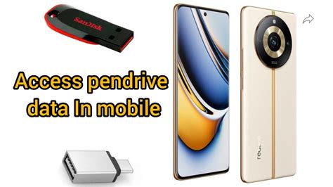 How to access pendrive in mobile