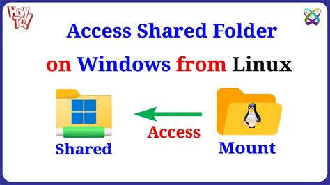 How to access shared folder in linux