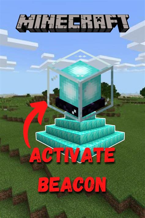 How to activate a beacon minecraft