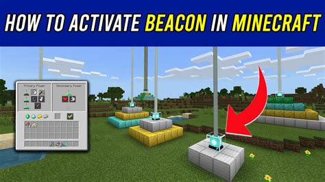How to activate beacon in minecraft pe