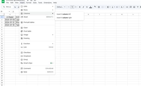 How to add 100 columns in google sheets.  Save time and streamline your large Disc...