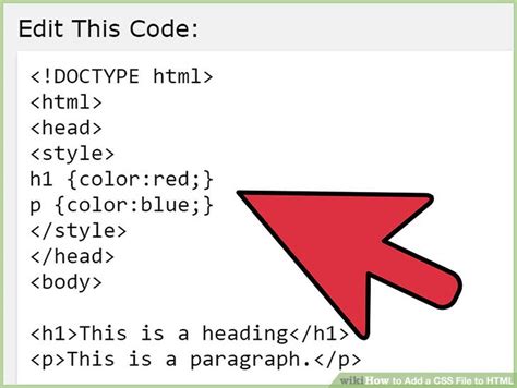 How to add a CSS file in HTML