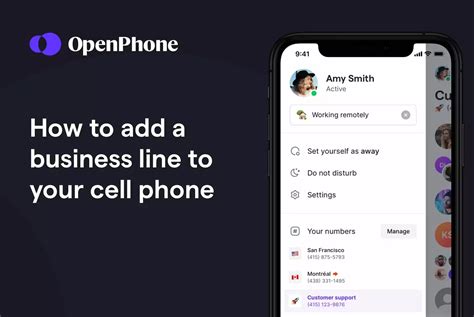 How to add a business line to your personal smartphone