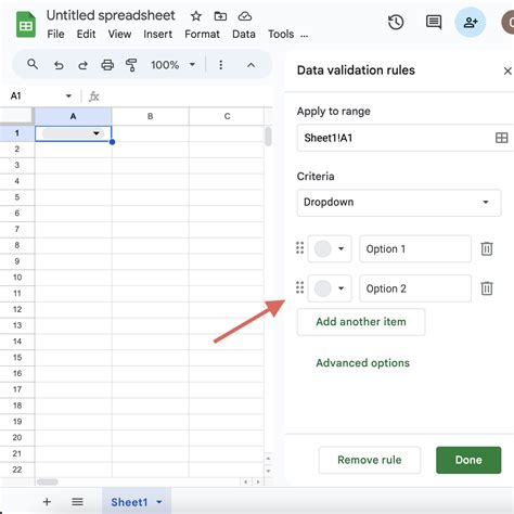 How to add a dropdown list in Google Sheets to group data Business Insider