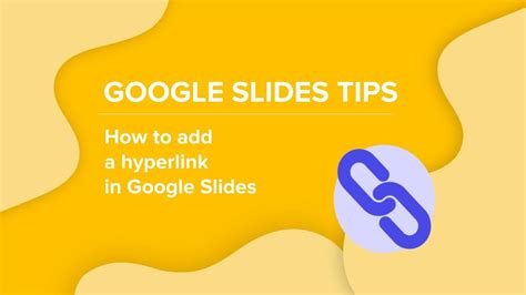 How to add a hyperlink in Google Slides Presentation YouTube