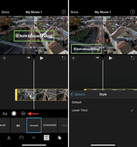 How to add and edit an iMovie title on Mac and iOS