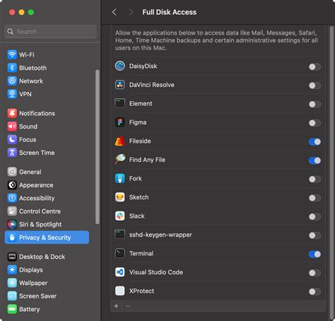 How to add cron to full disk access.  On macOS, if a crontab job needs access...