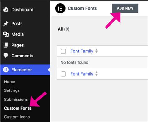 How to add custom font in wordpress elementor.  Choose from thousands of free pl...