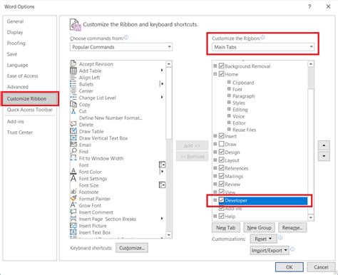 How to add developer tab in Microsoft Word [Windows] PickupBrain Be
