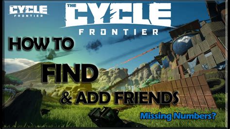 How to add friends in The Cycle Frontier