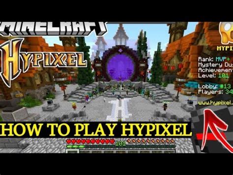 How to add hypixel on minecraft pe