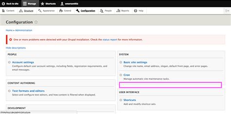 How to add link to custom module configuration form in Drupal 8 Drupal Answers