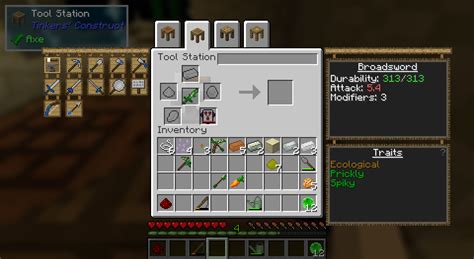 How to add modifiers tinkers. Beheading on Tinker's Construct [1.16.5] I was wanting to get a high level beheading Cleaver to get wither skulls more easily and couldn't seem to find how to add levels of beheading. I tried using the ender pearl and obsidian like the book suggested, but that didn't work. Any help would be appreciated. Tinkers 1.16 is still in an early state ... 