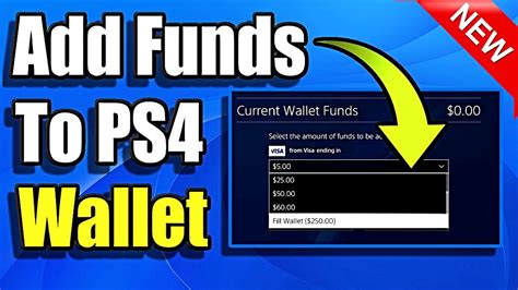 How to add funds to your wallet online. Sign in to PlayStation™Store by select Sign In from the top right of the screen. Select your Online ID > Payment Management > Add Funds and select a payment type. Select the amount and click Add Funds.. 