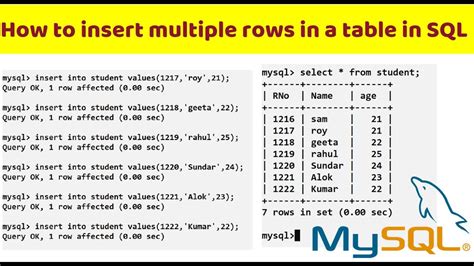 How to add multiple rows in a column on a table using …