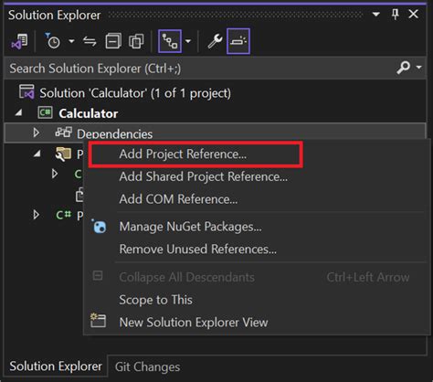 How to add project reference in visual studio 2022.  Restart Visual Studio: So...