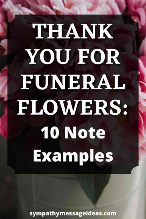 How to address funeral flowers.  For example, should you send thank you notes...