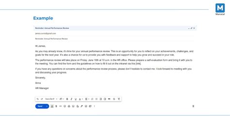 How to address hr manager in email