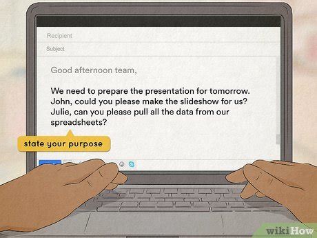 How to address someone in email