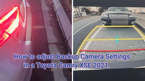 How to adjust backup camera angle toyota.  Here&rsquo;s a step-by-step guide t...
