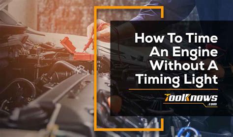 How to adjust timing without timing light.  Jan 13, 2021 · Process of timing an e...
