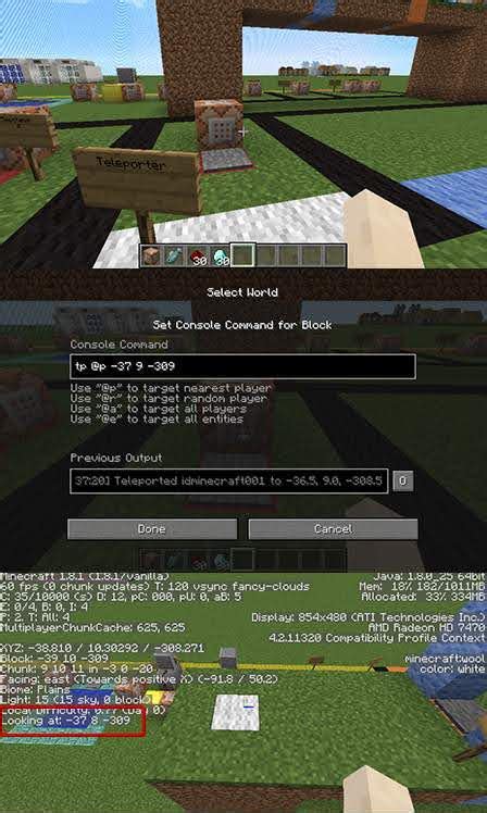 How to allow tp in minecraft server