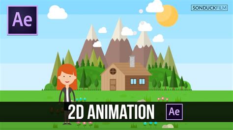 How to animate 2d characters in after effects.  Fast and easy 2D animation sof...