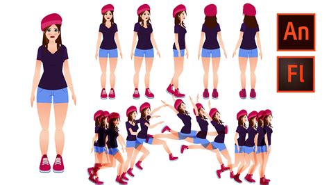 How to animate a character in flash
