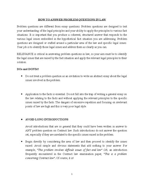 How to answer problem questions in law.  Concentrate Q&A Tort Law gui...