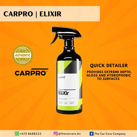 How to apply carpro elixir.  Easy application, hydrophobic properties, a...