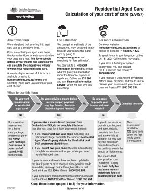 How to apply for an aged care calculation of your cost of care