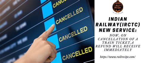 How to apply for refund for cancelled train.  Yes.  We know that plans can...