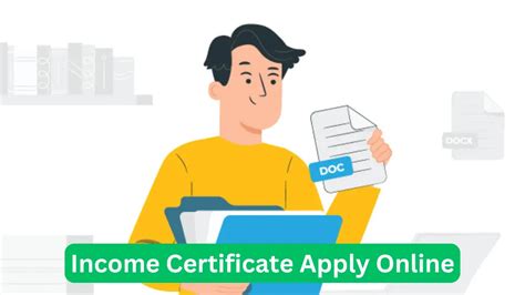How to apply income certificate in online