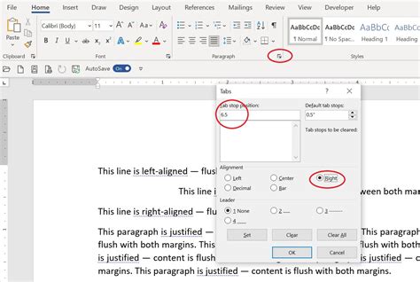 How to apply left and right text alignment in Word TechRepublic