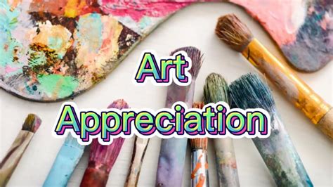 How to appreciate art in words