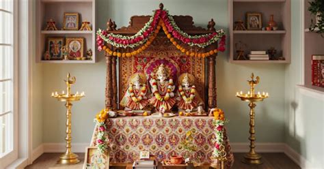 How to arrange god in pooja room