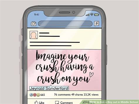 How to ask a boy out in middle school. .  ...