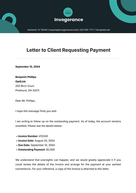 How to ask for payment in message.  Perfect your approach to secure What to include when aski...