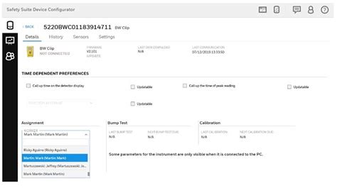 How to assign a worker to a monitor on Safety Suite Device Configurator