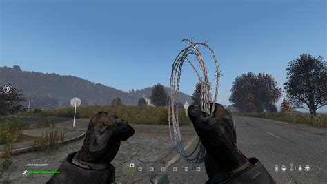 Improper barbed wire will be rolled up on the ground outside of the fence and pliers will not bring up a prompt to un-mount. Properly placed barbed wire will look “normal” on the outside wall. We don’t want to see dozens of bugged-out bases with this new patch, so we have come up with these minor solutions until it is fixed by the DayZ Devs:. 
