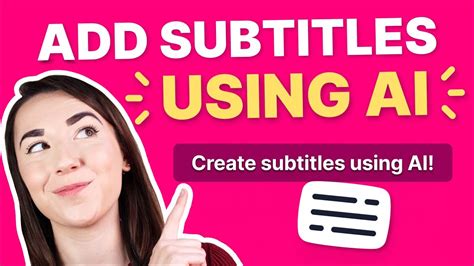 How to attach subtitles to a video. Add subtitles to videos online with just a few clicks. Start now - it's free. Ideal for Creating Captioned Videos for Social Media and Web. Rapidly Add Subtitles to Your Videos with our Super Simple Tool. Our editor supports all video formats. How to Add Subtitles to a Video in 3 Easy Steps. 