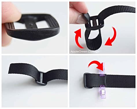 How to attach webbing to webbing.  Im trying to attach a backpacks (hydration pouch) nylon strap...