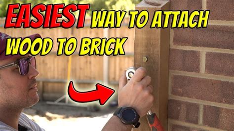 How to attach wooden battens to a brick wall? - Bunnings Ware…