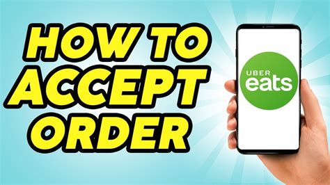 How to auto accept uber eats orders.  Tap the screen to accept the order.  Uber and Lyft only ...