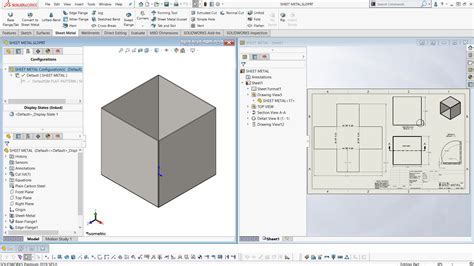 How to automatically create a SOLIDWORKS Flat Pattern Configuration